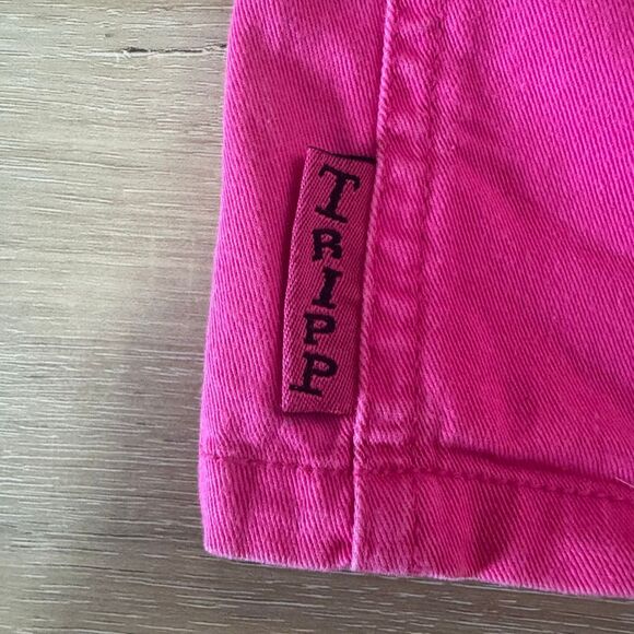 Vintage 90s Tripp NYC Hot Pink Skirt Size XL Y2K Mall Goth Emo Scene Cyber Nu - Picture 9 of 11